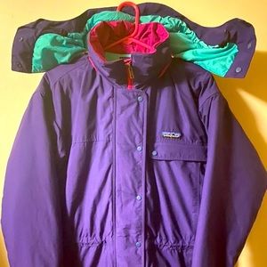 Vintage Purple+Pink Retro Patagonia Jacket~Sz:8